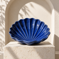 qevzunyl Ultramarine Shell Catchall Dish — styled interior view