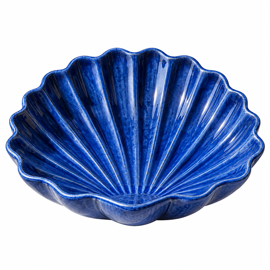 qevzunyl Ultramarine Shell Catchall Dish — product view